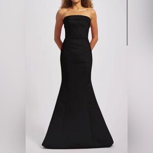 Amsale Jaylin Dress in Black